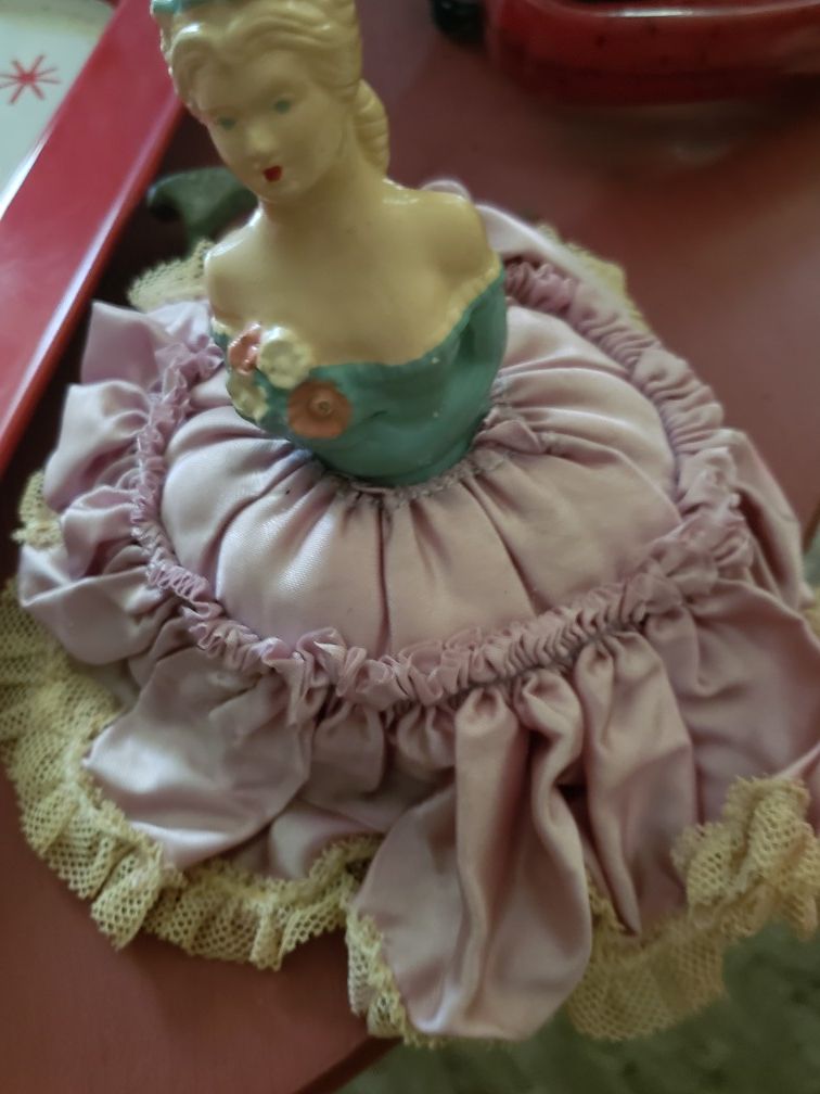 Vintage half doll