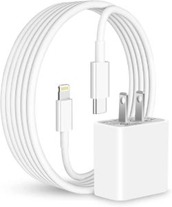 18W Fast Charger Heads & 2M PD Lightning Data Cables
