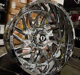 WHEELS TIS 544C 26X14 6X135 -83 CHROMO. SET OF 4 