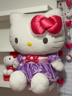 Large Hello Kitty Plush Stuffed Animal