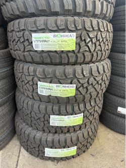 35x12.50R17 Crosswind MT (4) NEW TIRES INSTALLATION AND BALANCE 50,000 MILES WARRANTY