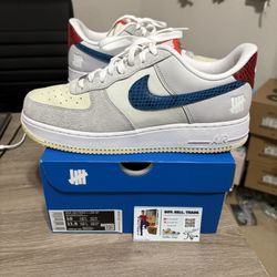 Size 10 - Nike Air Force 1 Low SP Undefeated 5 On It Dunk vs. AF1