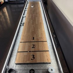 Shuffleboard Table For Sale With Pucks! 