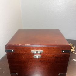 Wooden Jewelry Box 