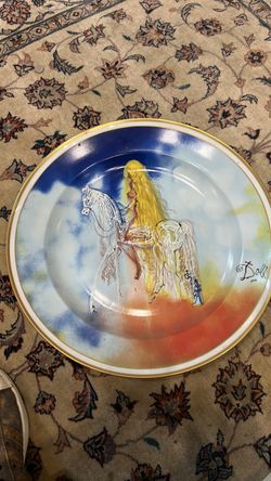Limited edition Salvador Dali plate