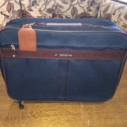 Samsonite Blue Vintage Case