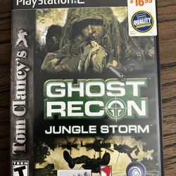 Ghost Recon Jungle Storm PlayStation 2 PS2