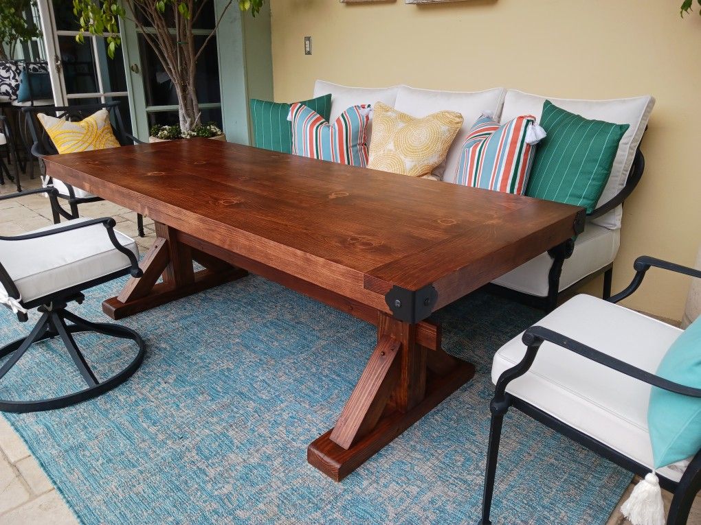 Custom Made Barn Style Dining Tables.