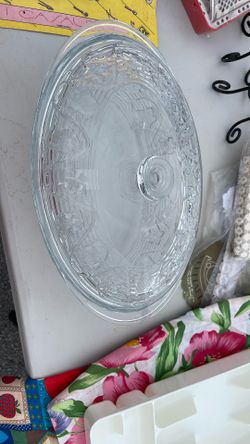 Glass Bowl With Lid
