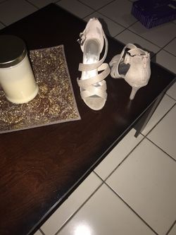 Nice Toupe Color Heels Very Elegant 