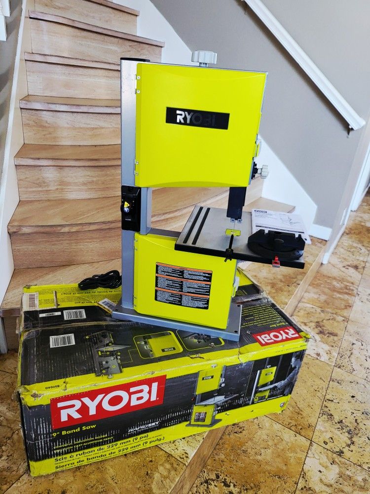 Ryobi brand new 2.5 Amp 9 in. Corded Electric Band Saw.