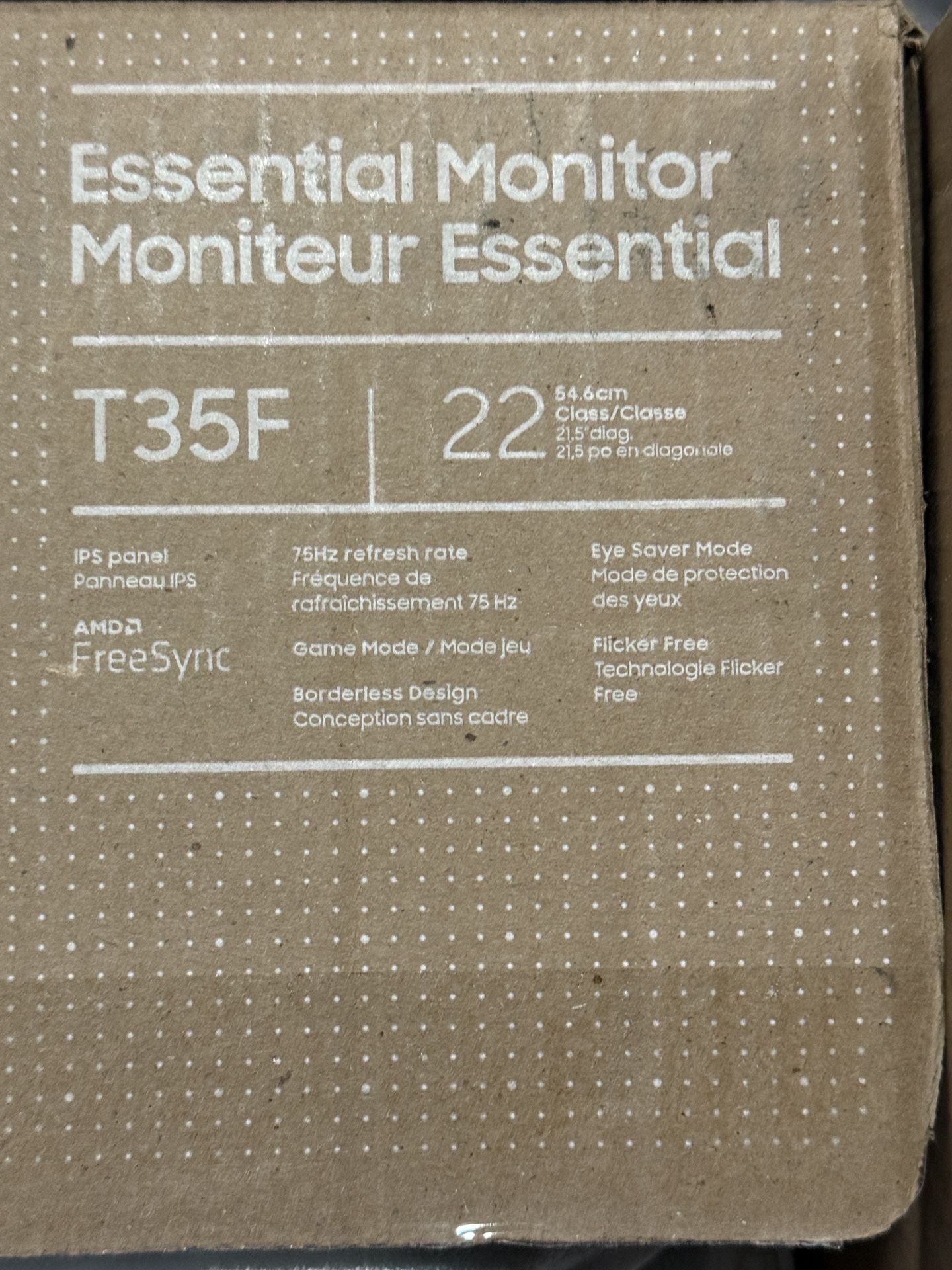 Samsung monitor 22”