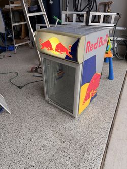 Redbull mini fridge