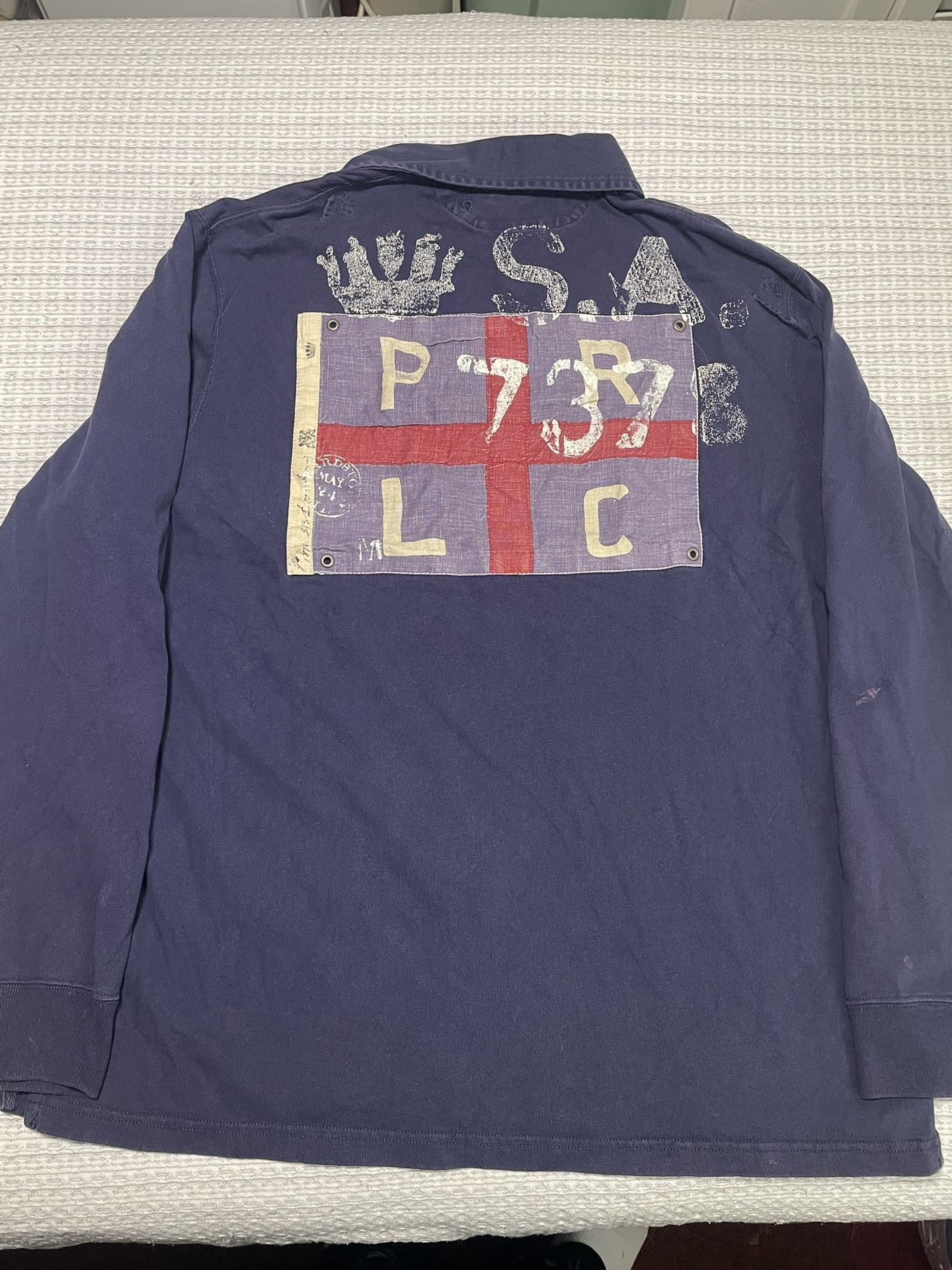 vintage Polo Ralph Lauren long sleeve rugby shirt