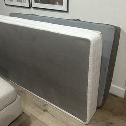 Twin Bed With Mattress And Base