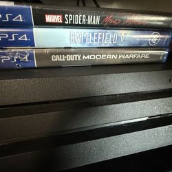 PS4 Pro New Controller And Games. Repasted APU Chip