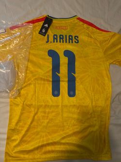 Adidas Colombia J. Arias #11 Soccer Jersey
