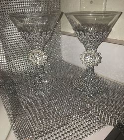 Wedding Engagement Toasting Champagne Glasses Flutes Wine