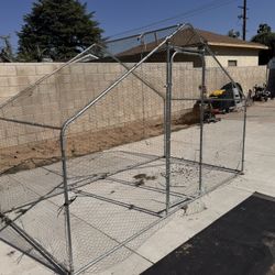 Metal Frame Chicken Coop 