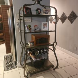 Stell Glass Wine Rack