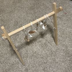 Wooden play gym