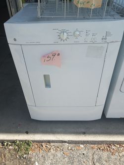 GE Dryer white stackable super size excellent . Warranty . Delivery available . 2203 Fowler st. Ft. Myers 33901