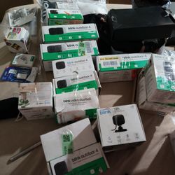Blink Security Cameras + Security Doorbells