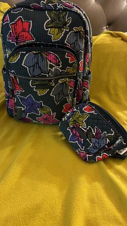 Vera Bradley Bookbag and Fanny Pack