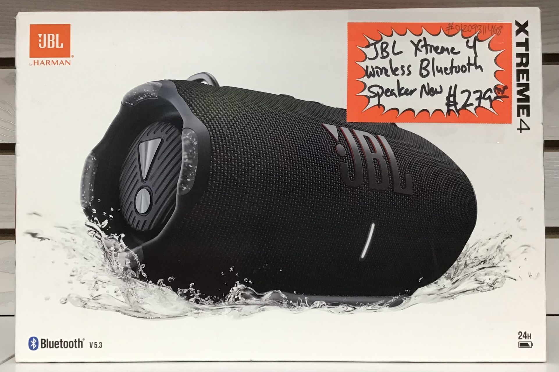 JBL Xtreme 4 Wireless Bluetooth Speaker New