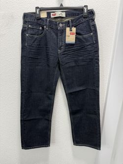 NEW Boys Levi's 550 Relaxed Fit "dark blue jeans Sz(11 Hushky 31X27)