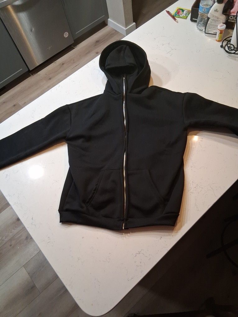 Black Ski Mask Hoodie