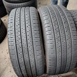 Pair Of 2 Used Tires Kumo 235/55/R19 ‼️Free Instalation‼️