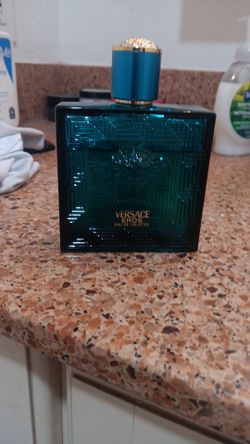 Barely Used Versace Eros Cologne Big Bottle