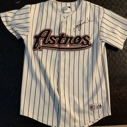 Jeff Bagwell Signed Jersey