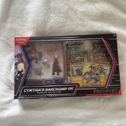 Cynthia’s Garchomp EX Premium Collection - New/Sealed Pokemon Cards