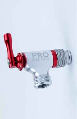 PRO BIKE TOOL CO2 Inflator – Fast Tire Inflation for Road & MTB