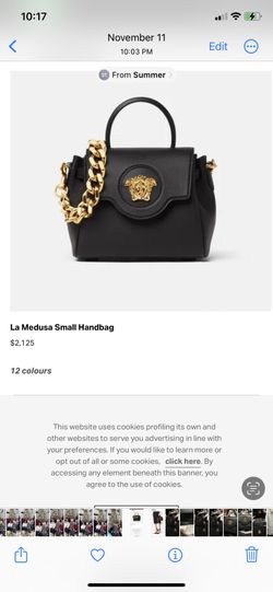 Brand New with tags Versace purse