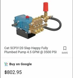 Pressure Cleaning Pump