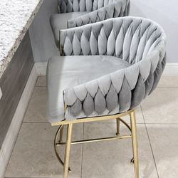 Velvet Bar Stools