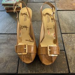 Beautiful Worn Once Michael Kors Heels Size 9