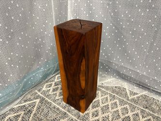 MENLO HARDWOODS Exotic Bolivian Rosewood Segment/ Accent Piece / Plant Stand