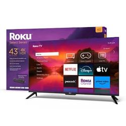 43 Inch 4k Smart Roku TV