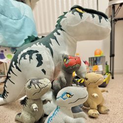 Jurassic World Dinosaur Plush Toy Bundle
