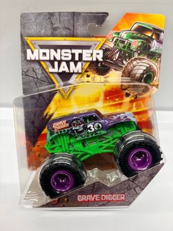 Monster Jam Grave Digger 30th Anniversary Die-Cast Truck 1/64