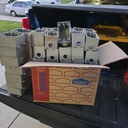 Single-gang  PVC Electrical Conduit Boxes