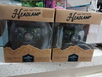 LED tactical headlamps