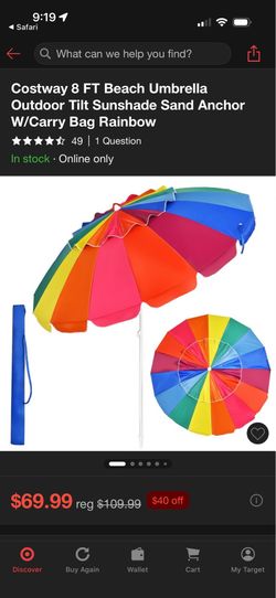 Beach umbrella