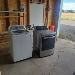 GE Washer And LG Gas Dryer