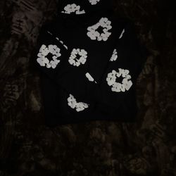 Denim Tears The Cotton Wreath Sweatshirt 'Black'