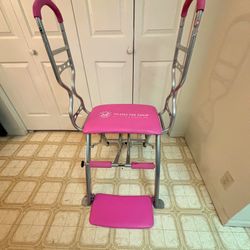 Pilates Pro Chair By Life’s A Beach Work Out Easy Fold Up For Storage 